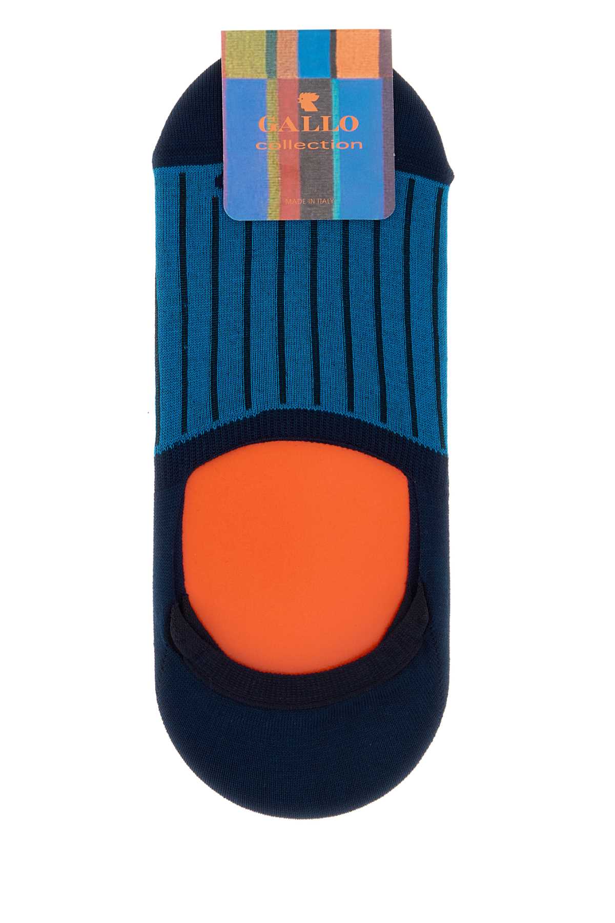 Gallo Mocassino Sock — Blue