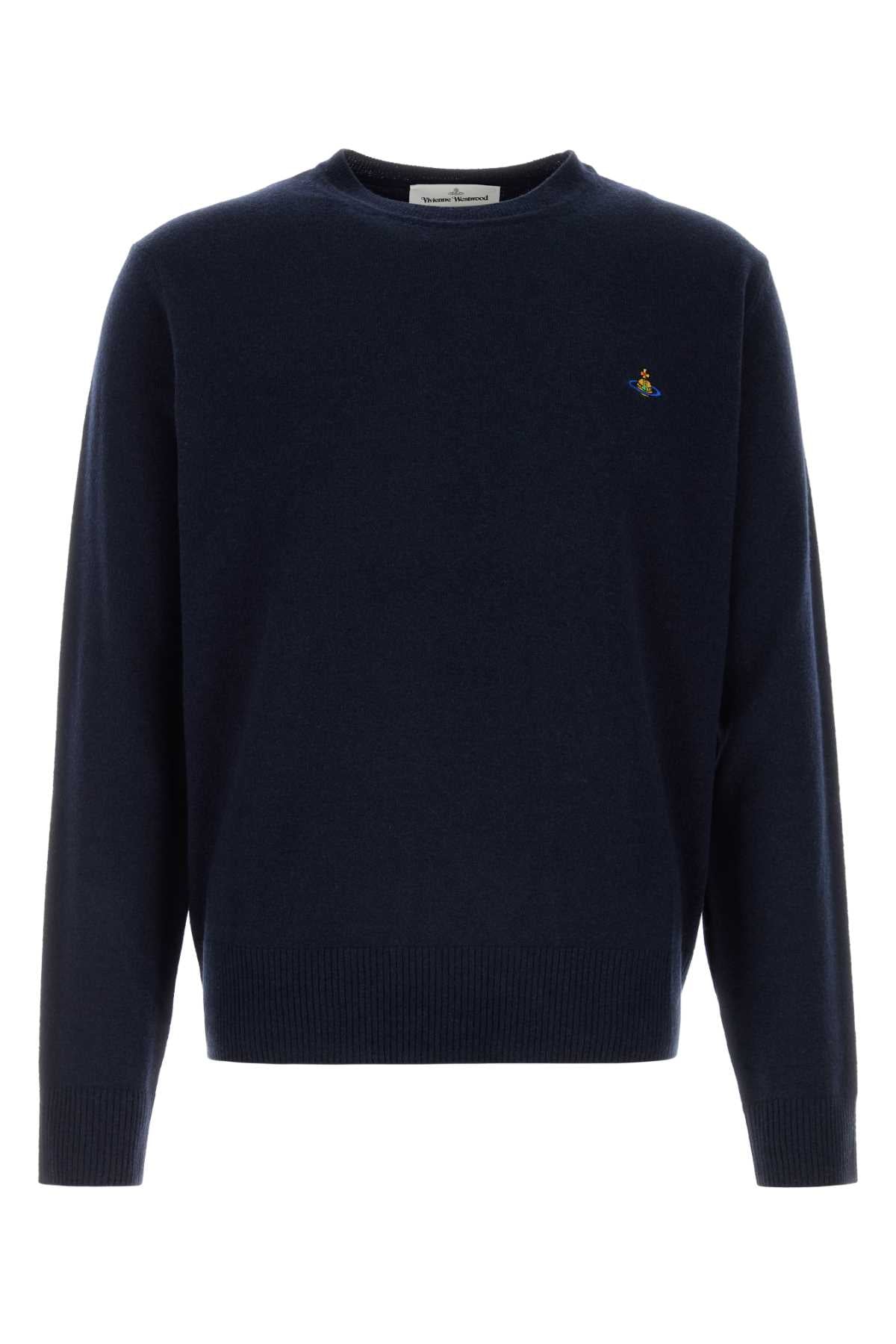 Vivienne Westwood Roundneck Sweater — Navy