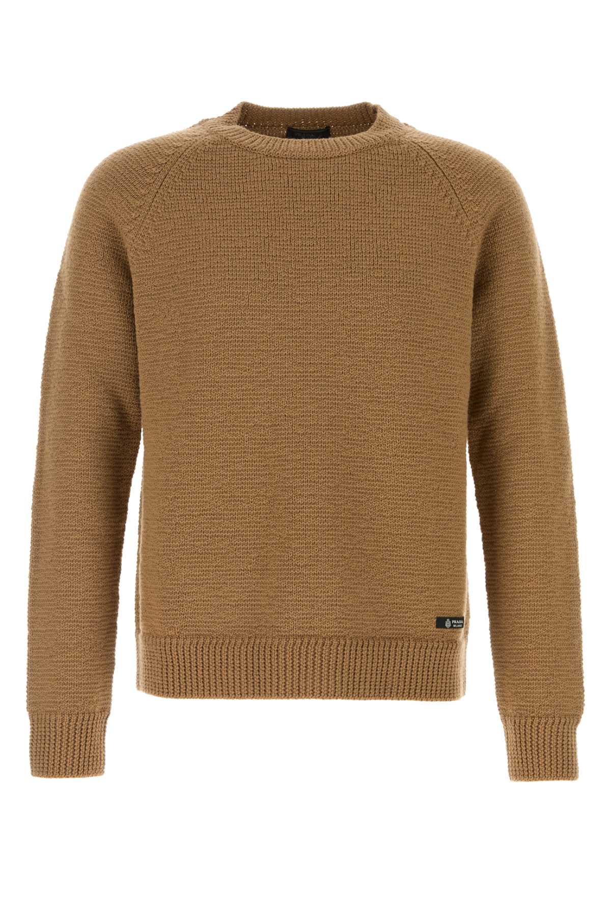 Prada Girocollo Sweater — Beige