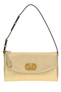 Valentino Garavani Devain Shoulder Bag — Gold