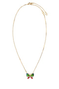 Valentino Garavani Butterfly Pendant Necklace — Gold