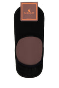 Gallo Stretch Cotton Blend Invisible Socks — Black