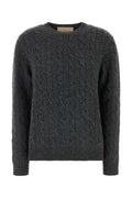 Valentino Garavani Mossi Sweater — Gray