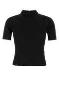 Gucci Tech Fabric Viscose Mix T-Shirt — Black