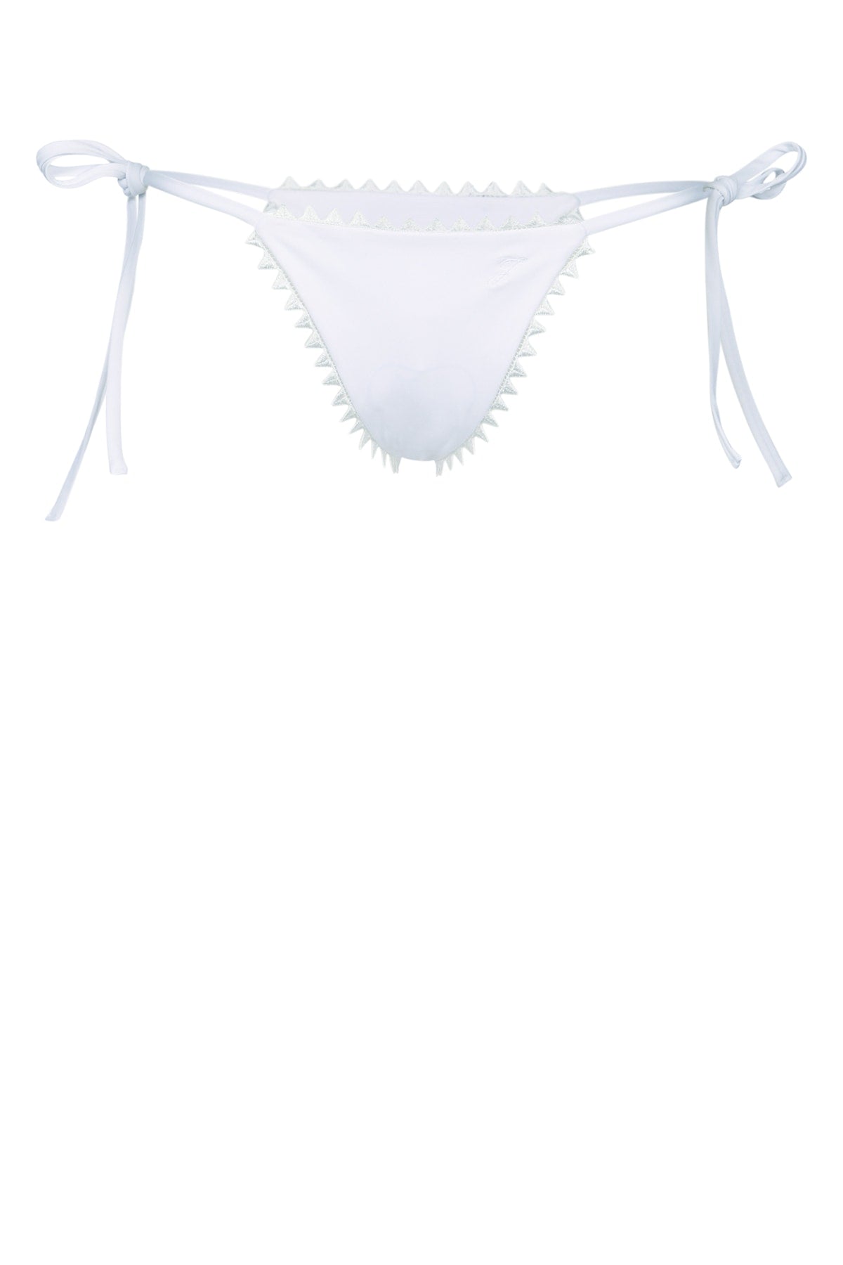 Jacquemus Maillot Swim Bottoms — White