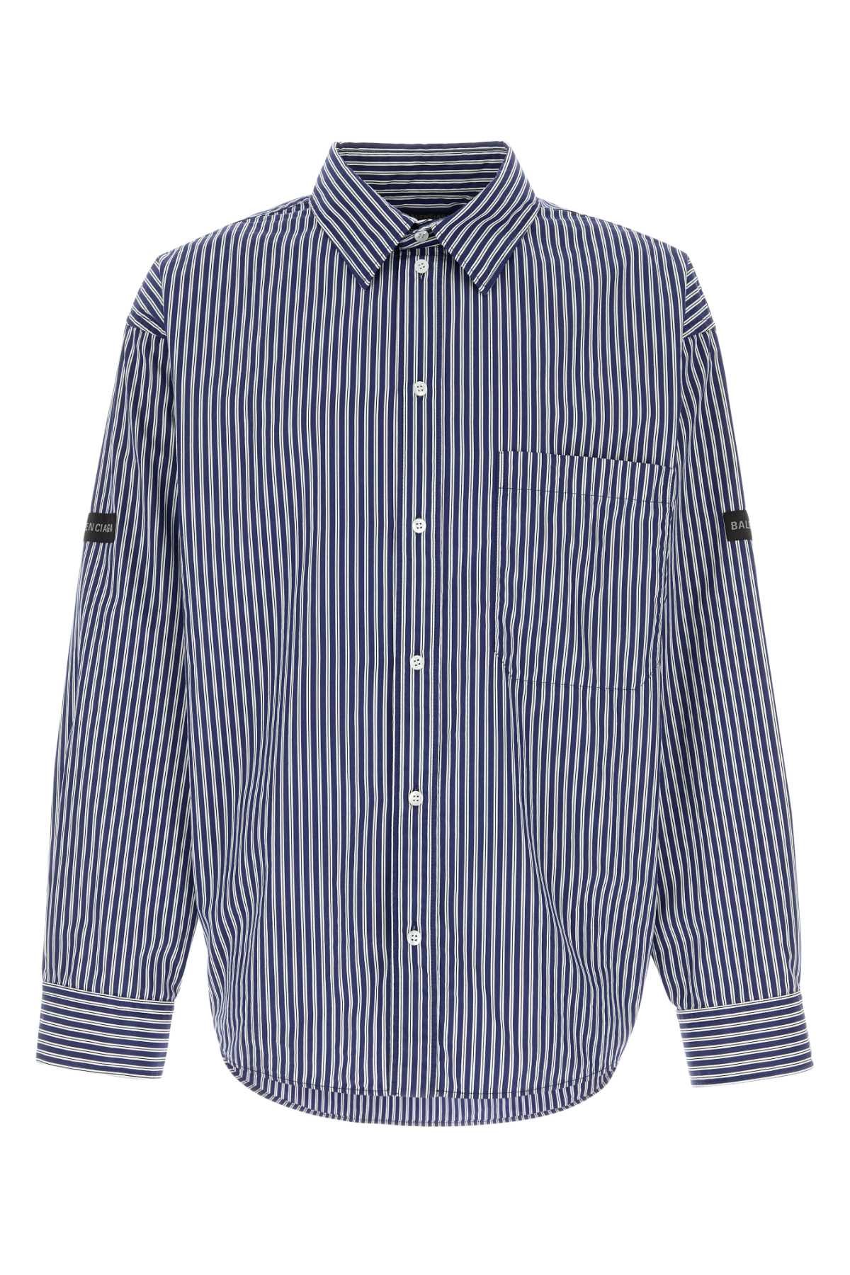 Balenciaga Shirt Shirt — Navy