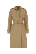 Burberry Sandridge Trench Coat — Beige