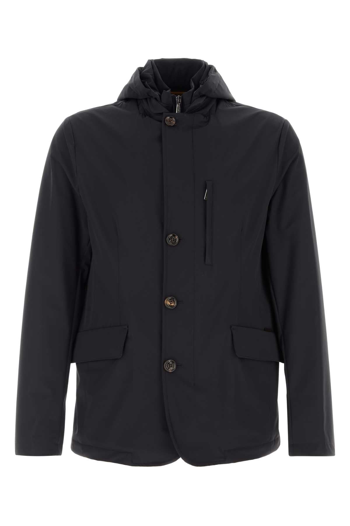 Moorer Ranieri Jacket — Black