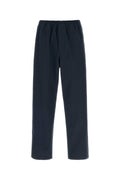 Prada Cotton Trousers — Navy