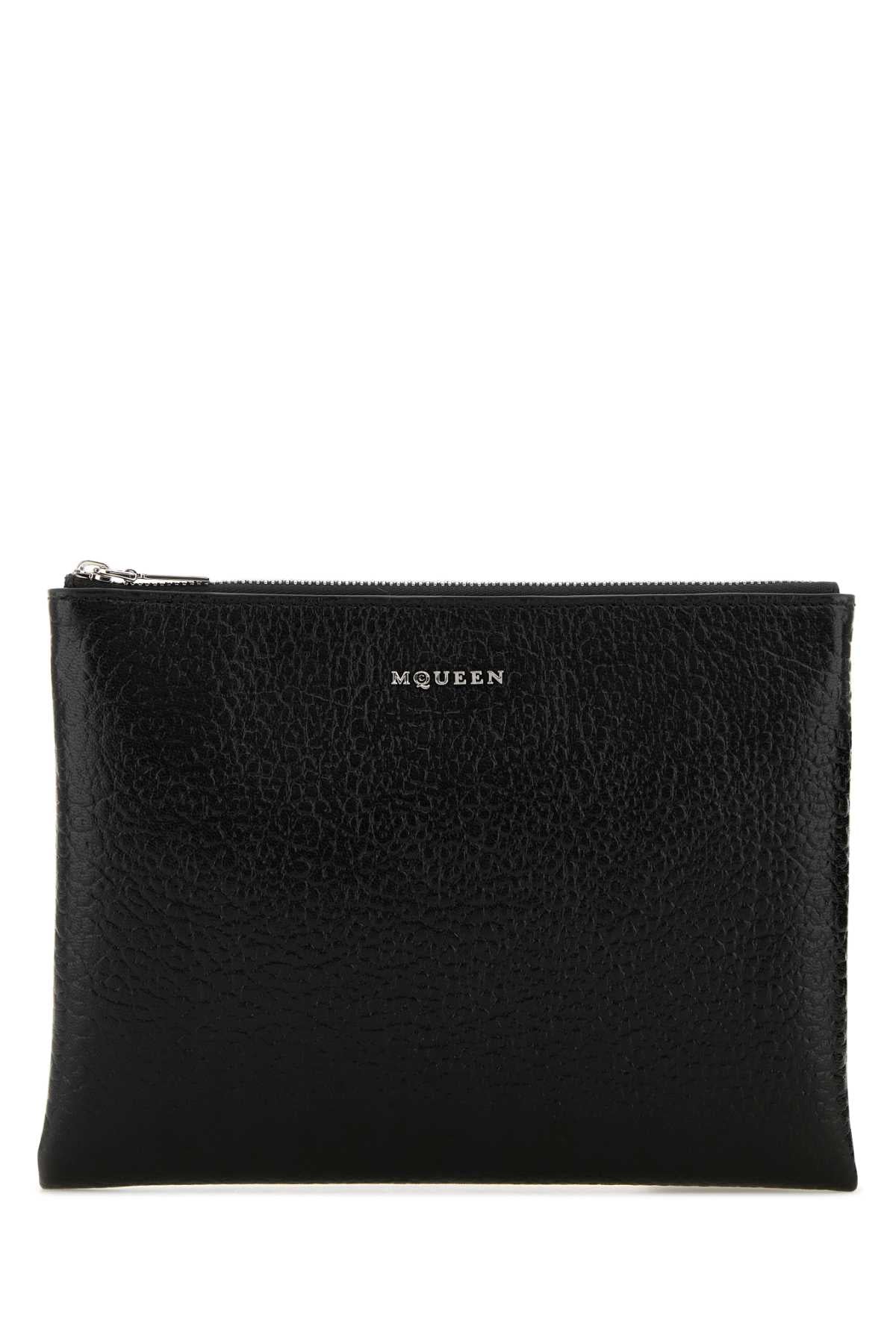 Alexander McQueen Pouch Clutch — Black