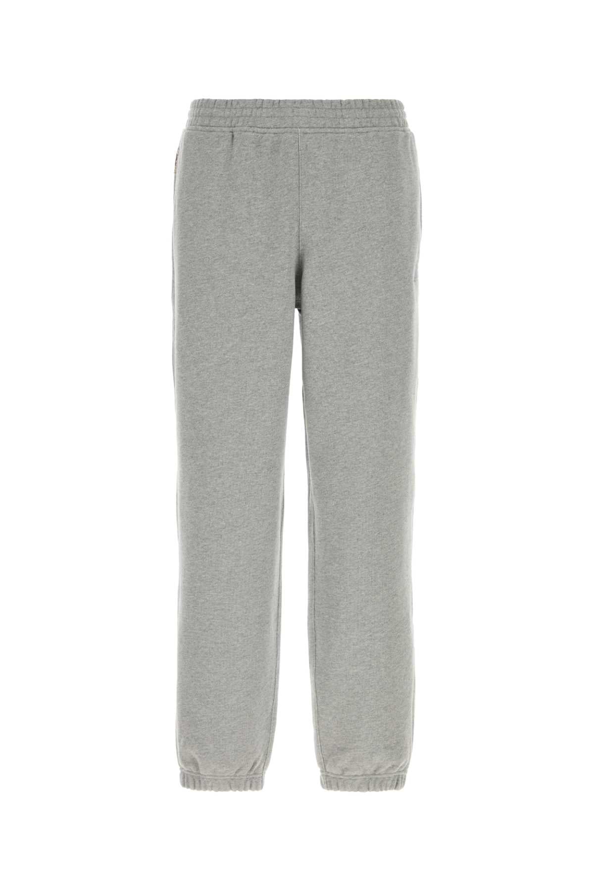 Burberry Cotton Joggers — Gray