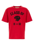 Valentino Garavani Logo-Printed Cotton T-Shirt — Red