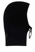 MM6 Maison Margiela CAP Wool Blend Balaclava — Black