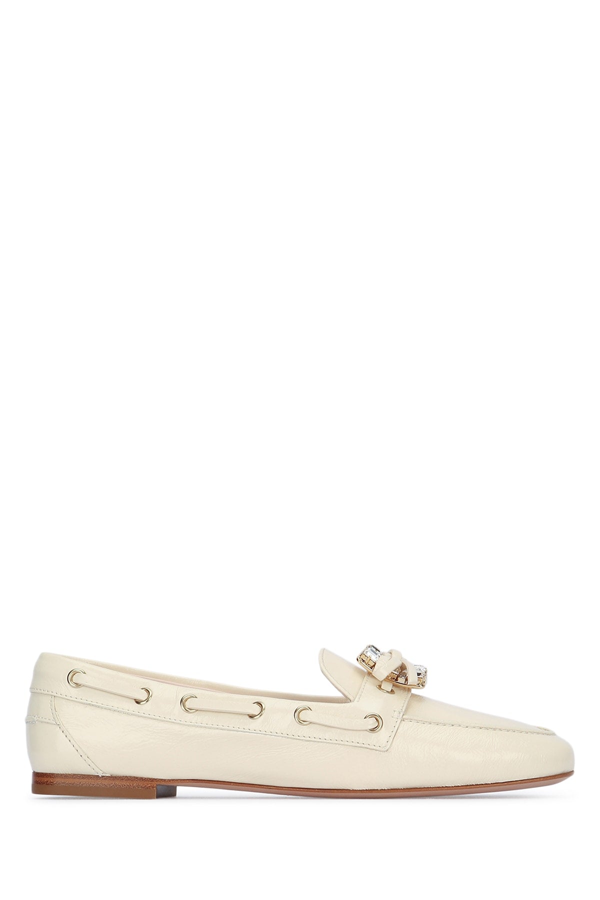 Roger Vivier Strass Loafer — Beige