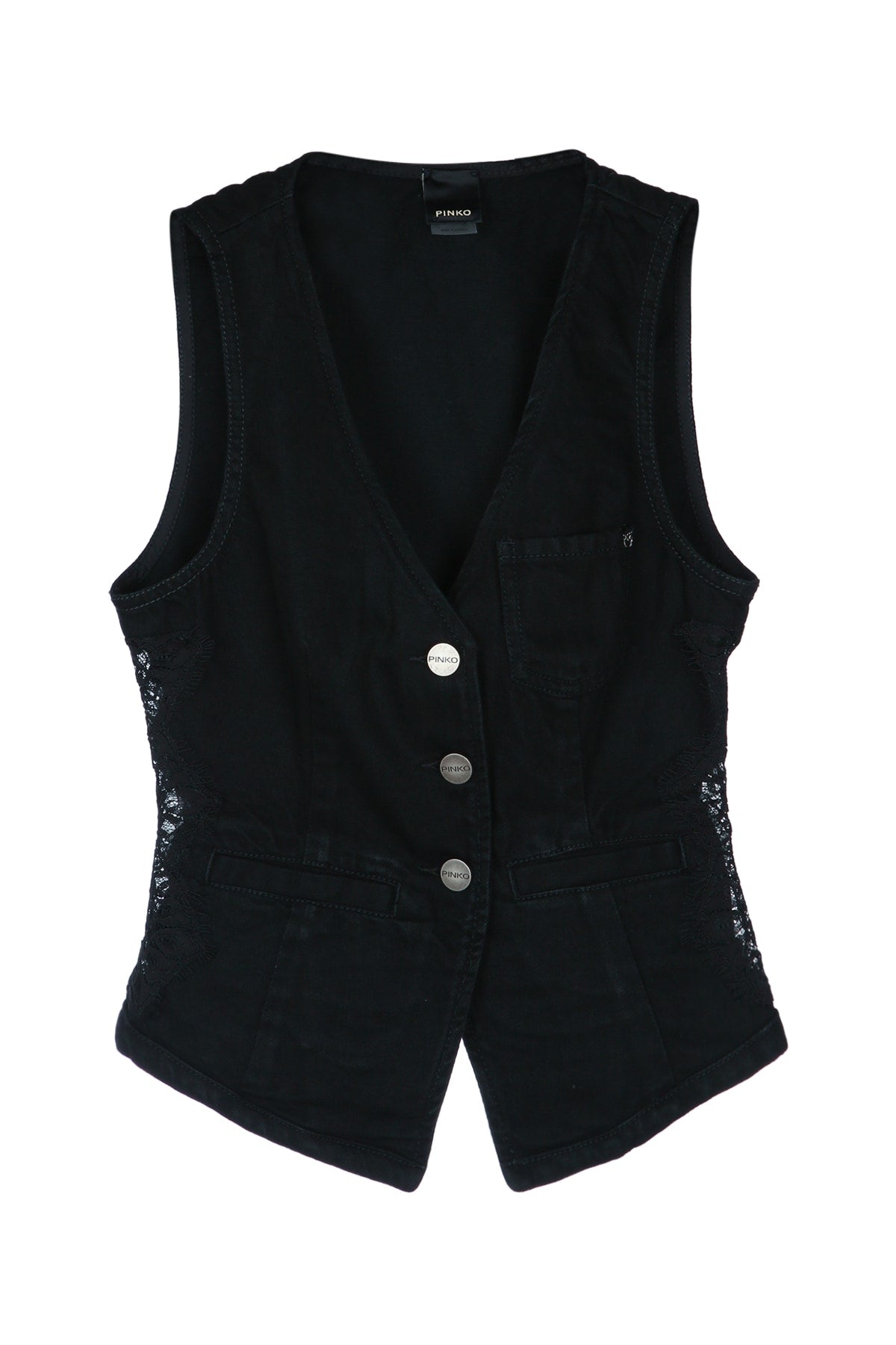 Pinko Gardener Gilet Vest — Black