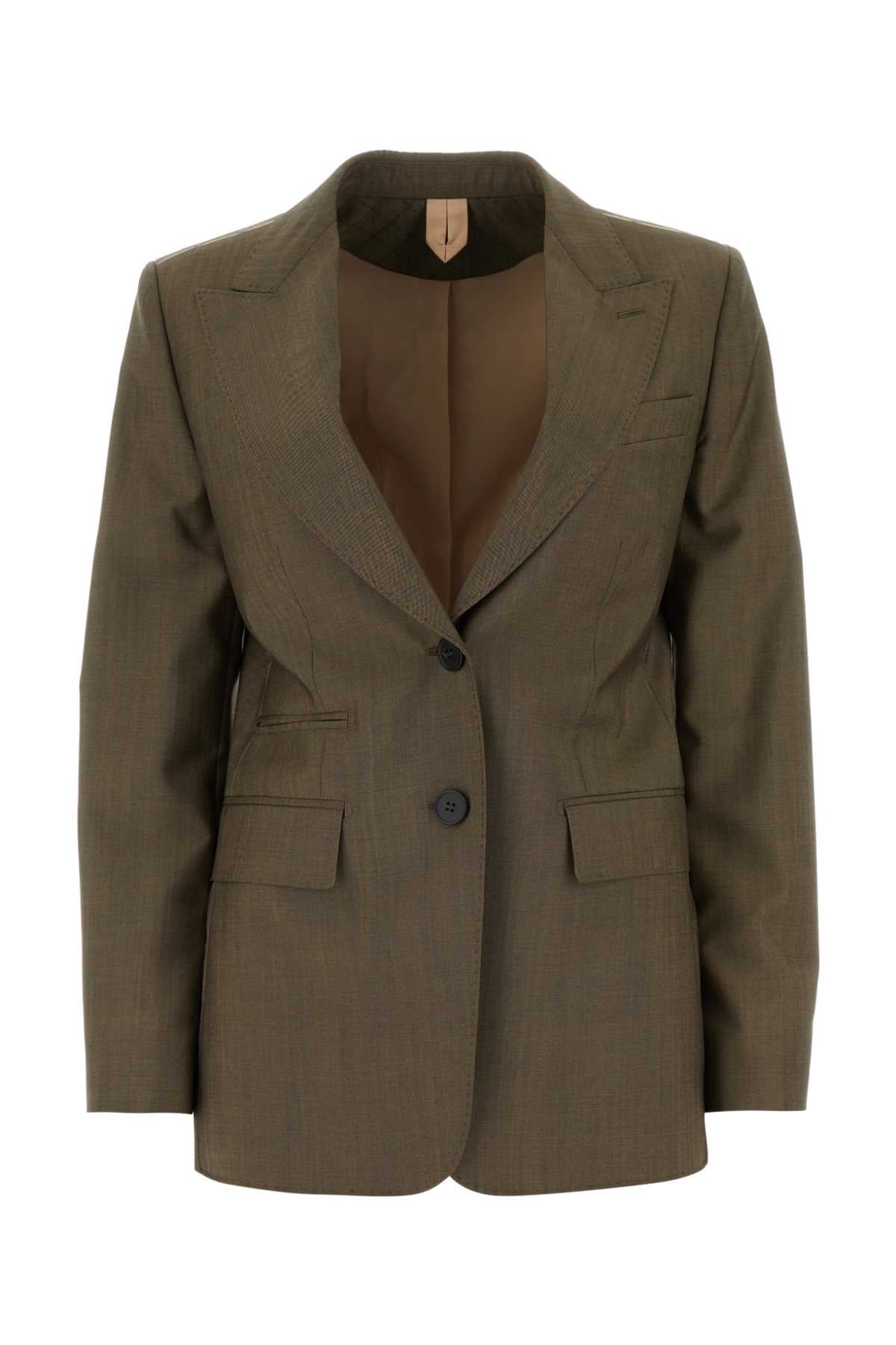 Max Mara Apice Blazer — Brown