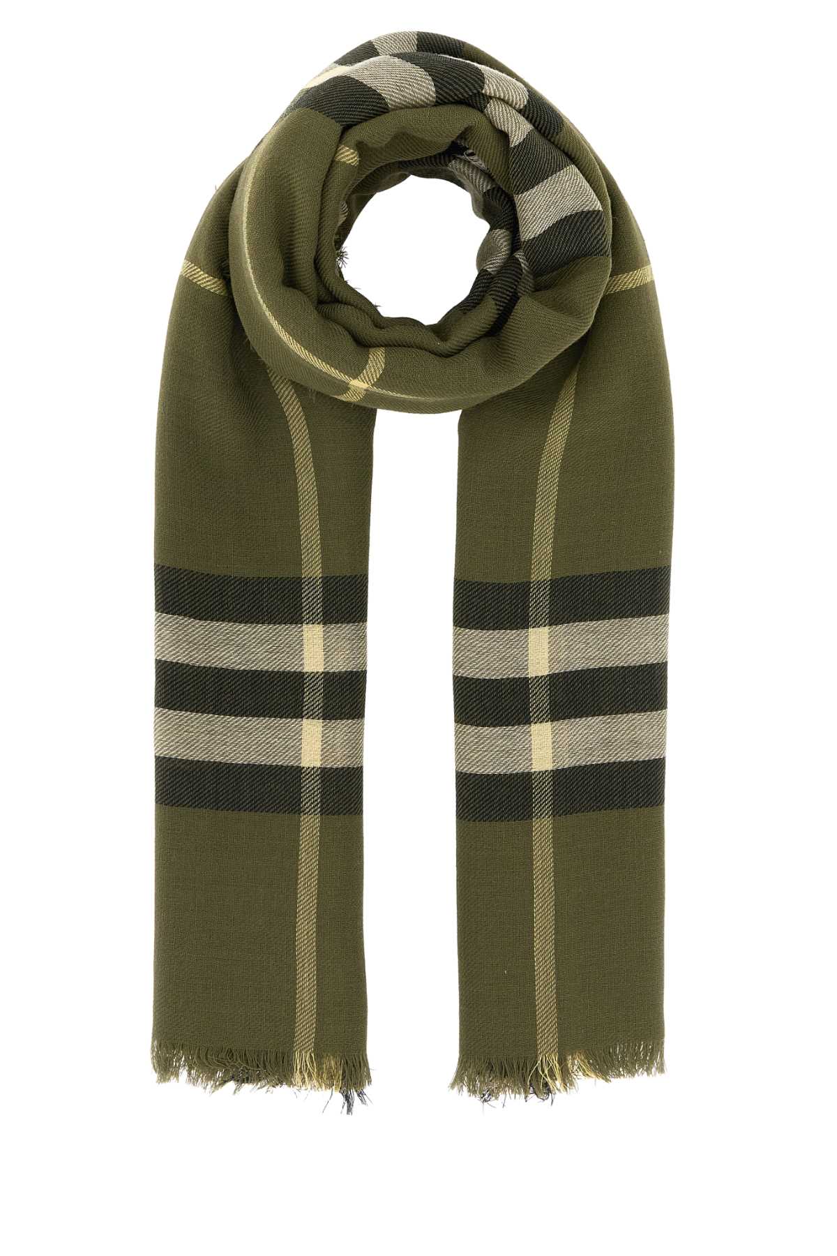 Burberry Giant Scarf — Green