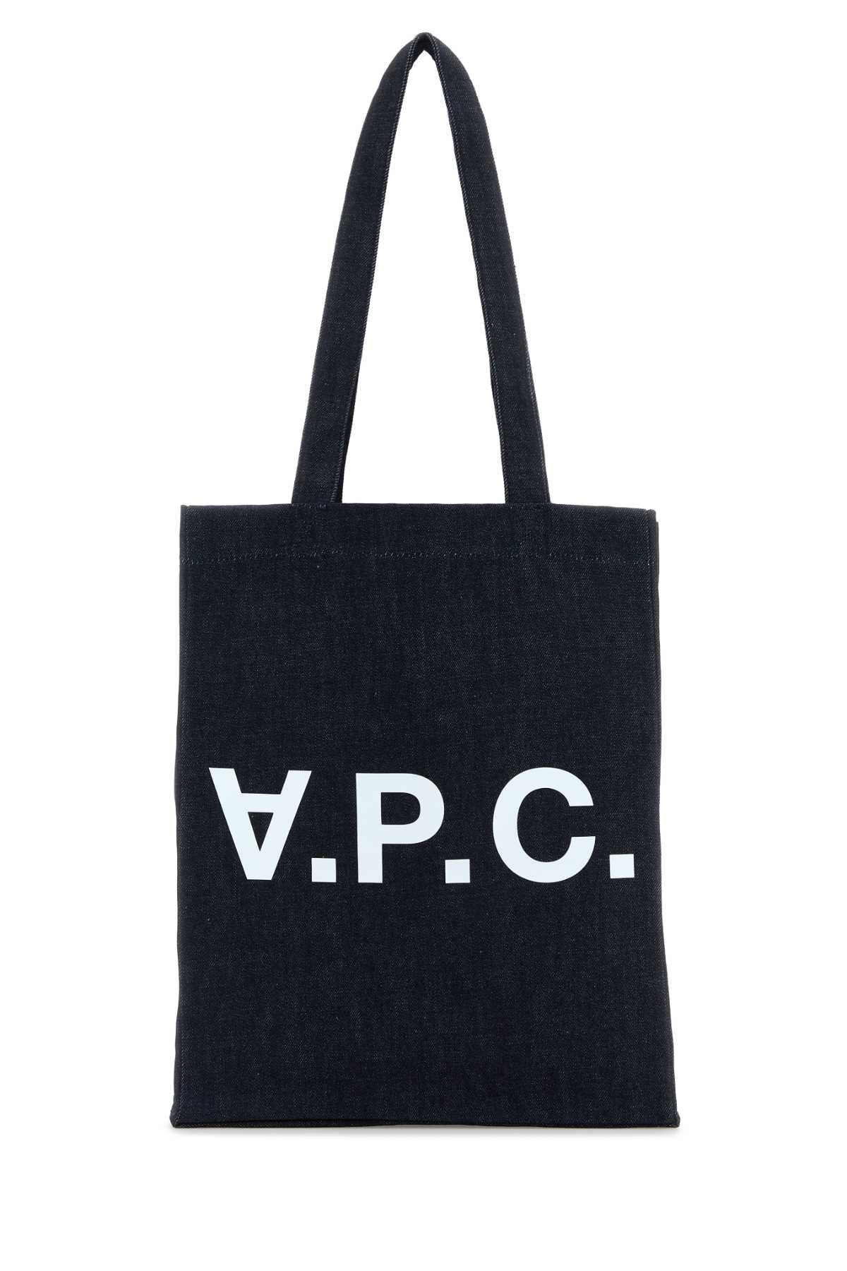 A.P.C. Laure Tote Bag — Blue