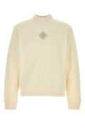 Casablanca Cashmere Sweatshirt — Beige