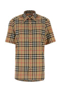 Burberry Vintage Check Poplin Shirt — Beige