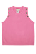 Twin-Set Righe Tank Top — Pink