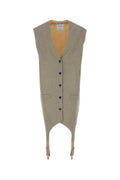 Moschino Lana Vest — Beige