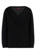 Gucci Wool-Cashmere Blend Sweater — Black