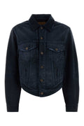 Balenciaga Waistband Jacket — Navy