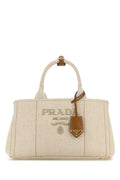 Prada Milano Shoulder Bag — Beige