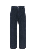 Fendi Stitching Jeans — Navy