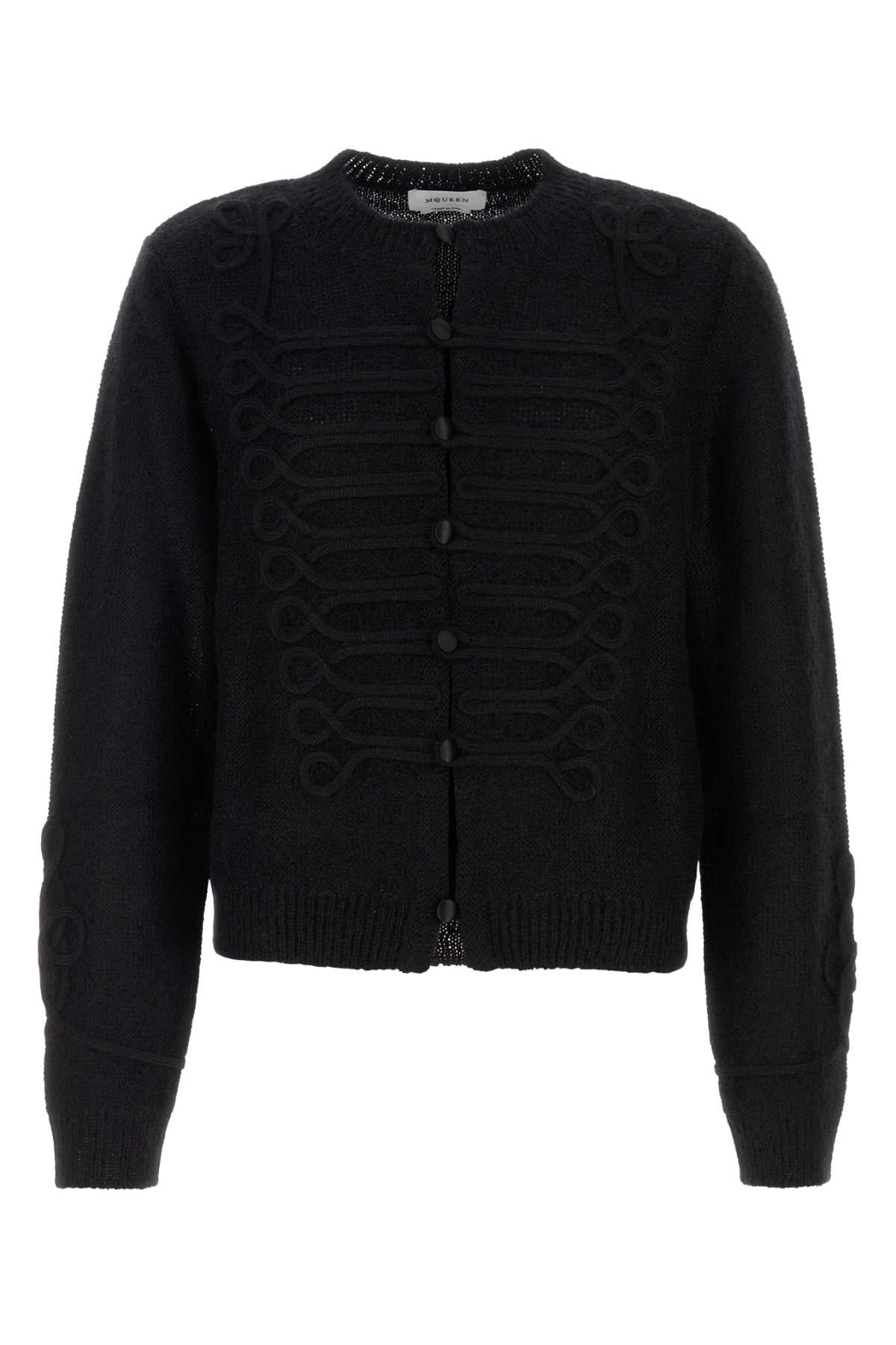 Alexander McQueen Cardi Cardigan — Black