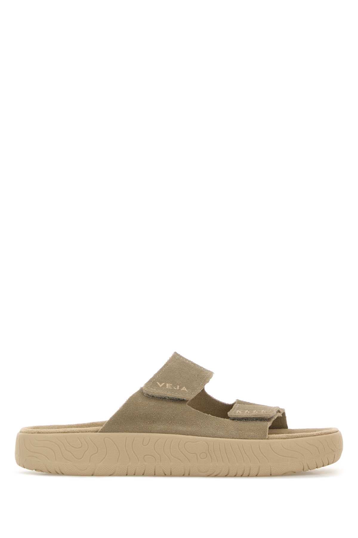 Veja Suede Slipper — Taupe