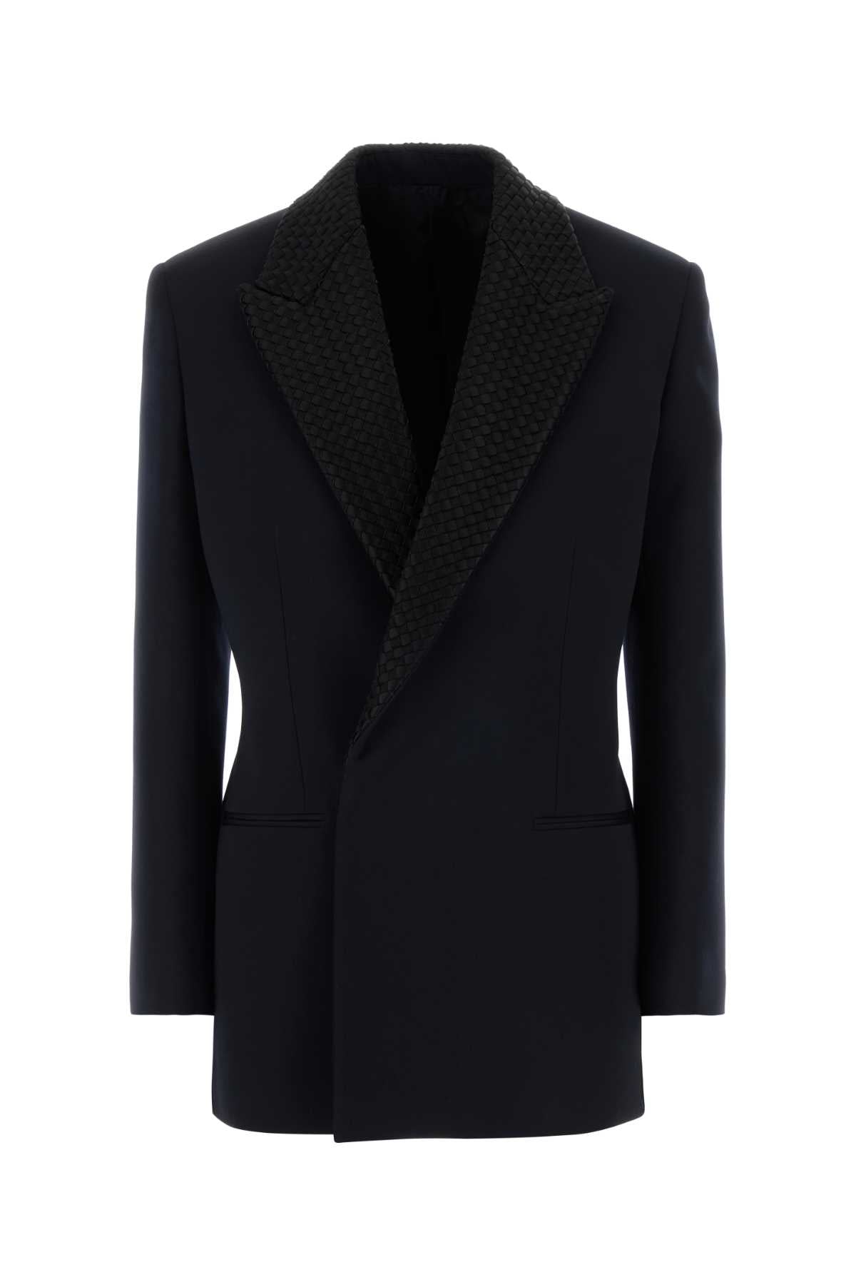 Bottega Veneta Collo Blazer — Navy