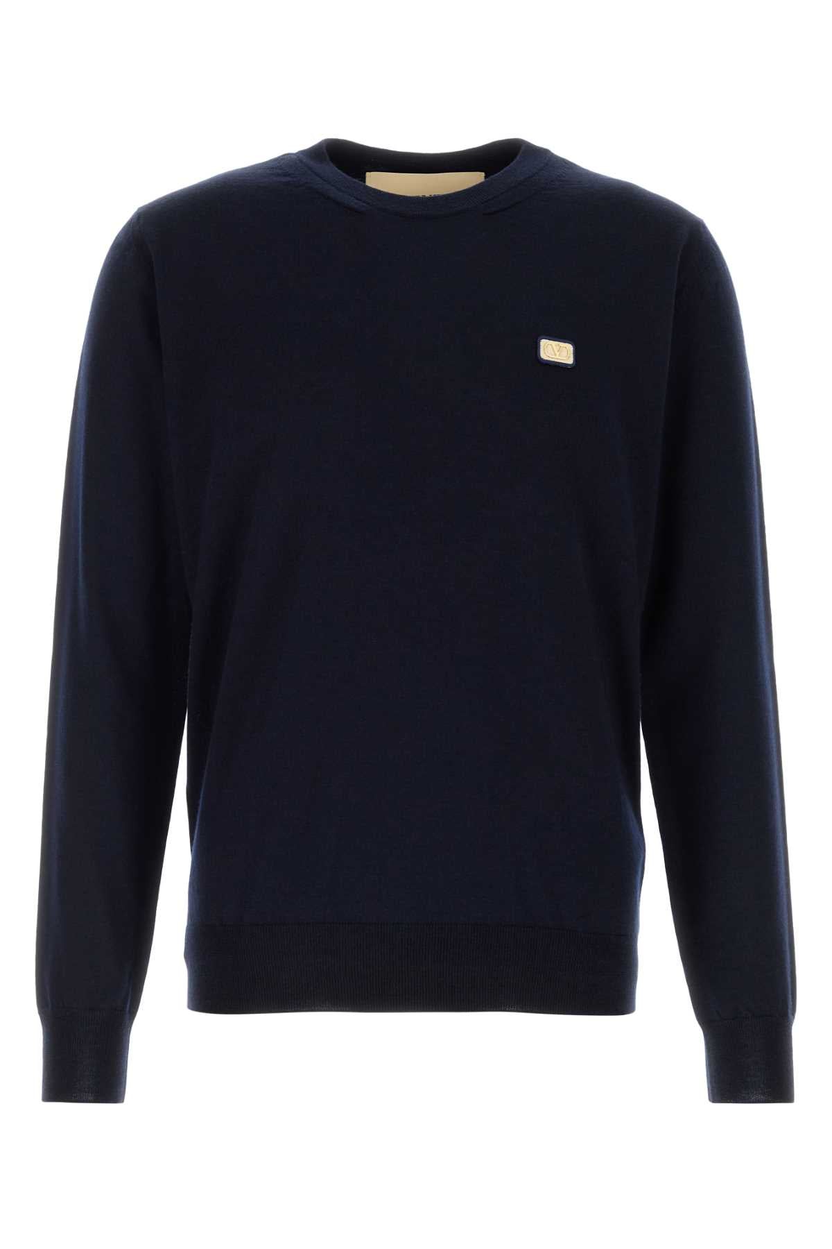 Valentino Garavani Regular Sweater — Navy