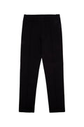 Moncler Jr Pull-on Cotton Trousers — Black