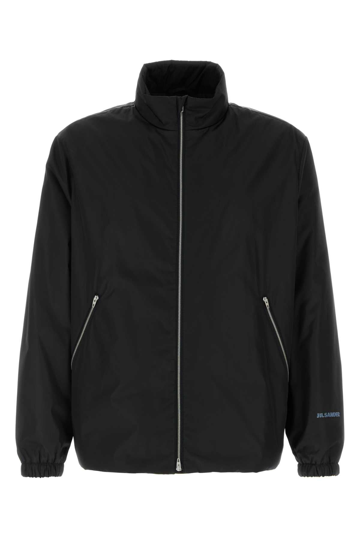 Jil Sander Logo Jacket — Black