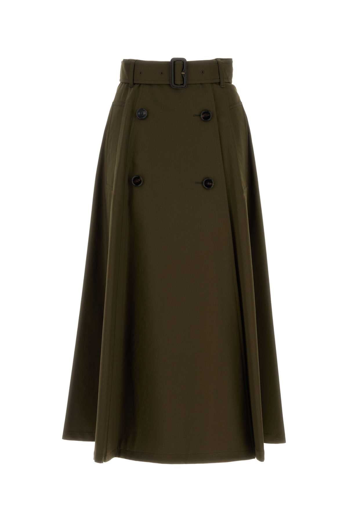 Burberry Skirt — Green