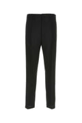 Prada Mohair Blend Trousers — Black