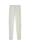 Dolce & Gabbana White Cotton Trousers — White