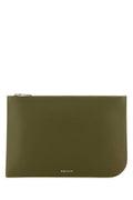 Alexander McQueen Sling Travel Wallet — Green
