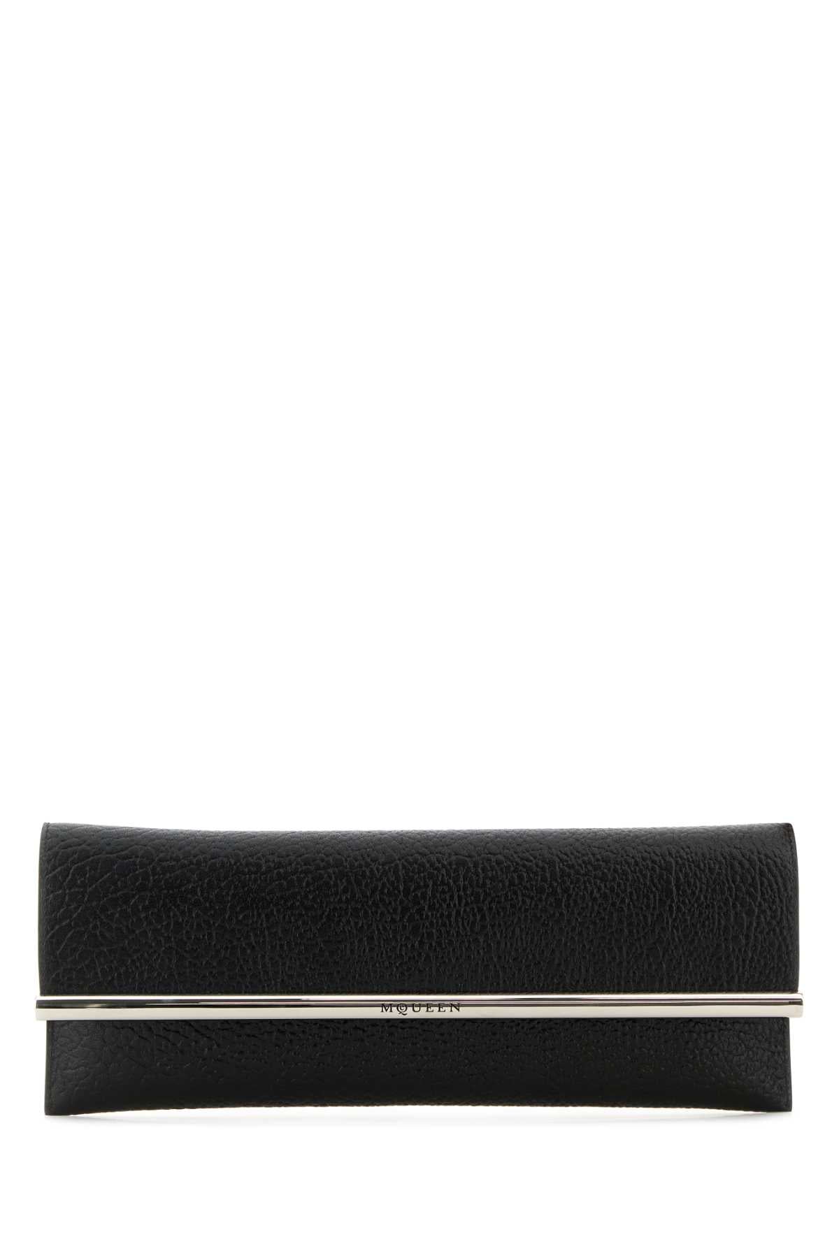 Alexander McQueen Long Clutch — Black