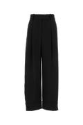 Giorgio Armani Bottone Trousers — Black