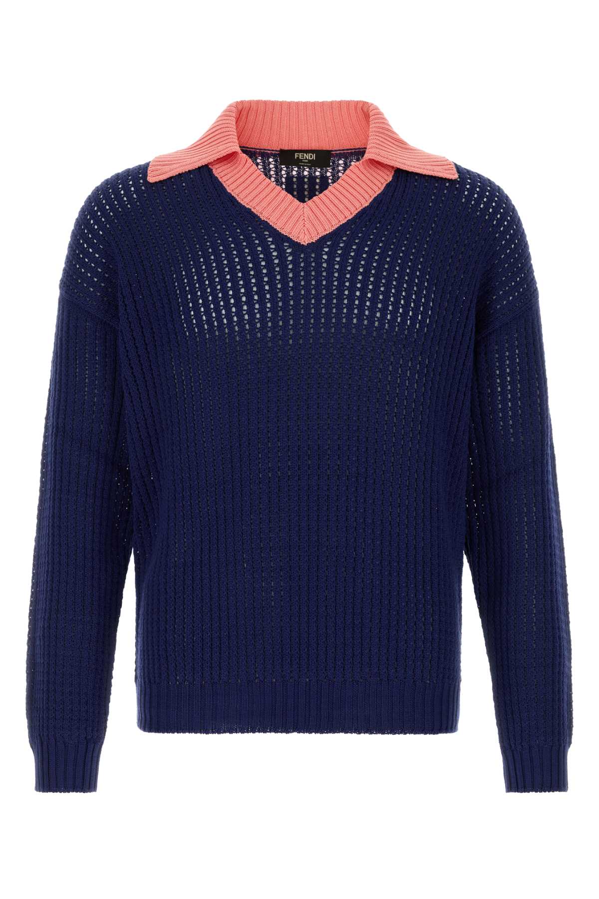 Fendi Fancy Sweater — Navy