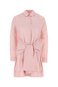 Philosophy Di Lorenzo Serafini Striped Shirt Dress — Pink
