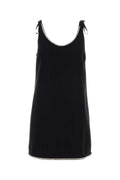 Prada Sable Mini Dress — Black