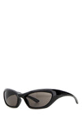 Balenciaga RACER Acetate Racer Sunglasses — Black