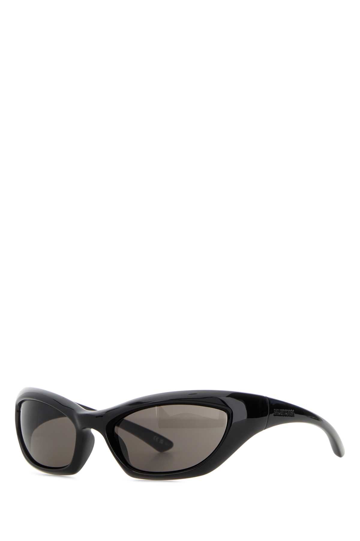 Balenciaga RACER Acetate Racer Sunglasses — Black