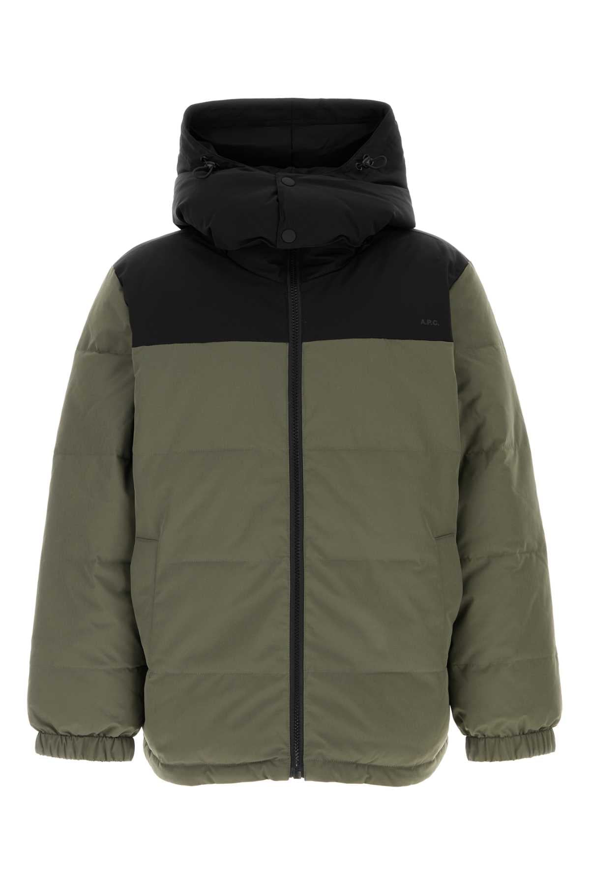 A.P.C. Sam Down Jacket — Multicolor