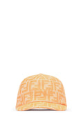 Fendi Kids BASEBALL Baseball Cap — Orange