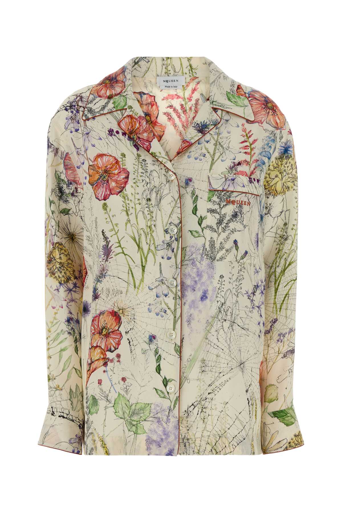 Alexander McQueen Lace Shirt — Ivory